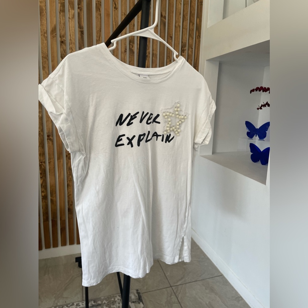Zara white shirt.
